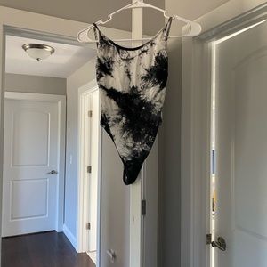 Tie dye bodysuit